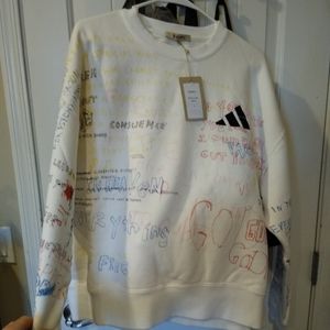 Yeezy season 5 Handwriting adidas crew